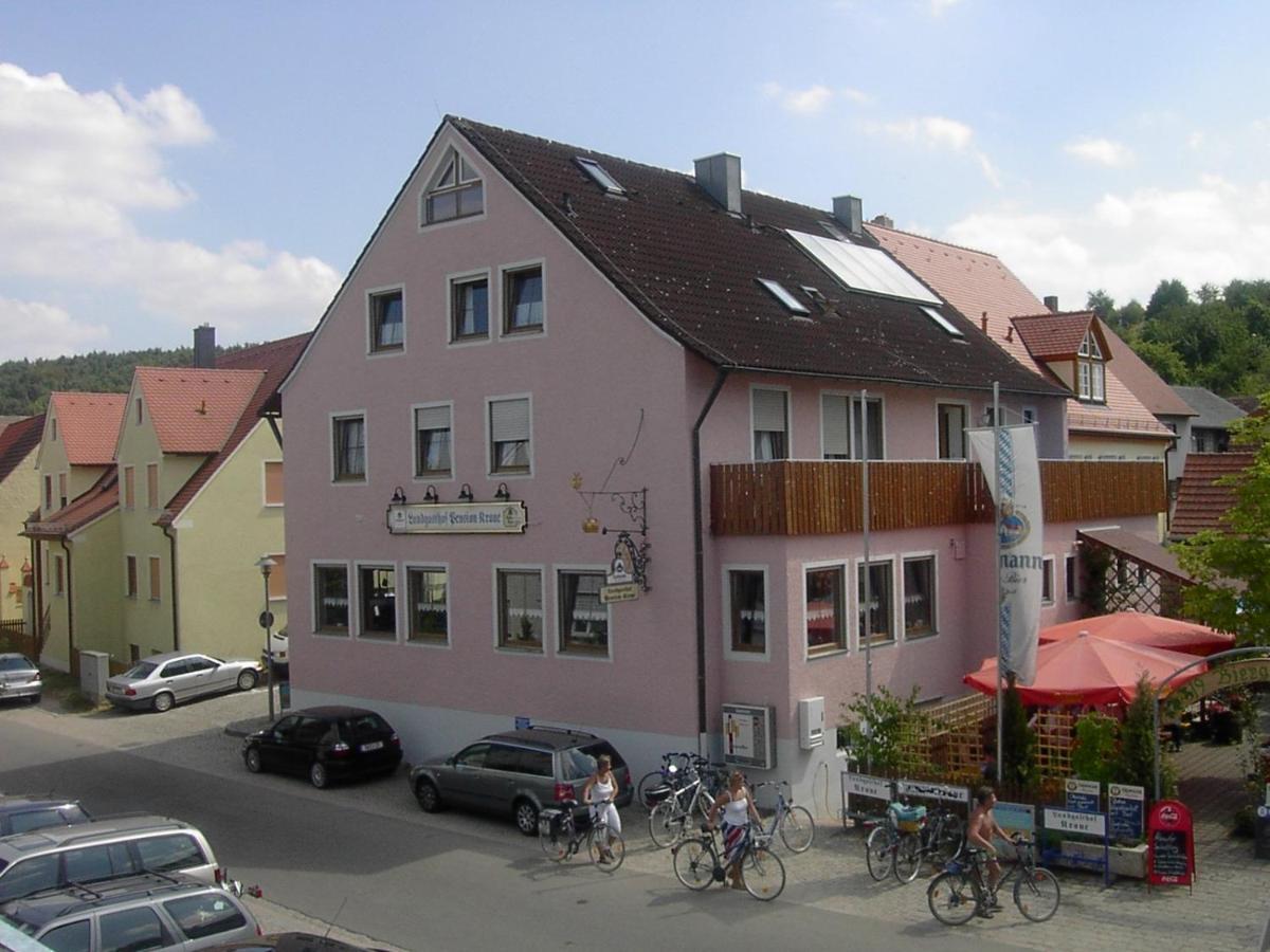 Landgasthof Krone Pleinfeld Esterno foto